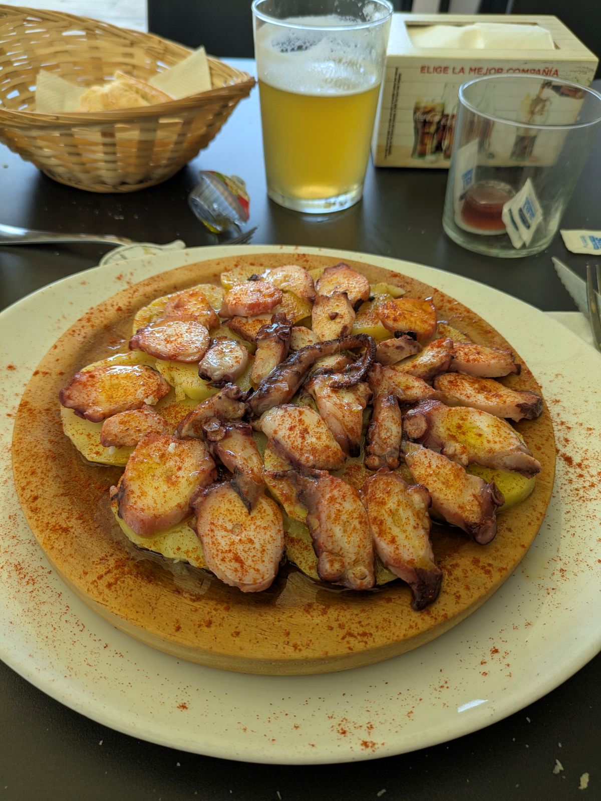 17-Pulpo Gallego als Hauptgang